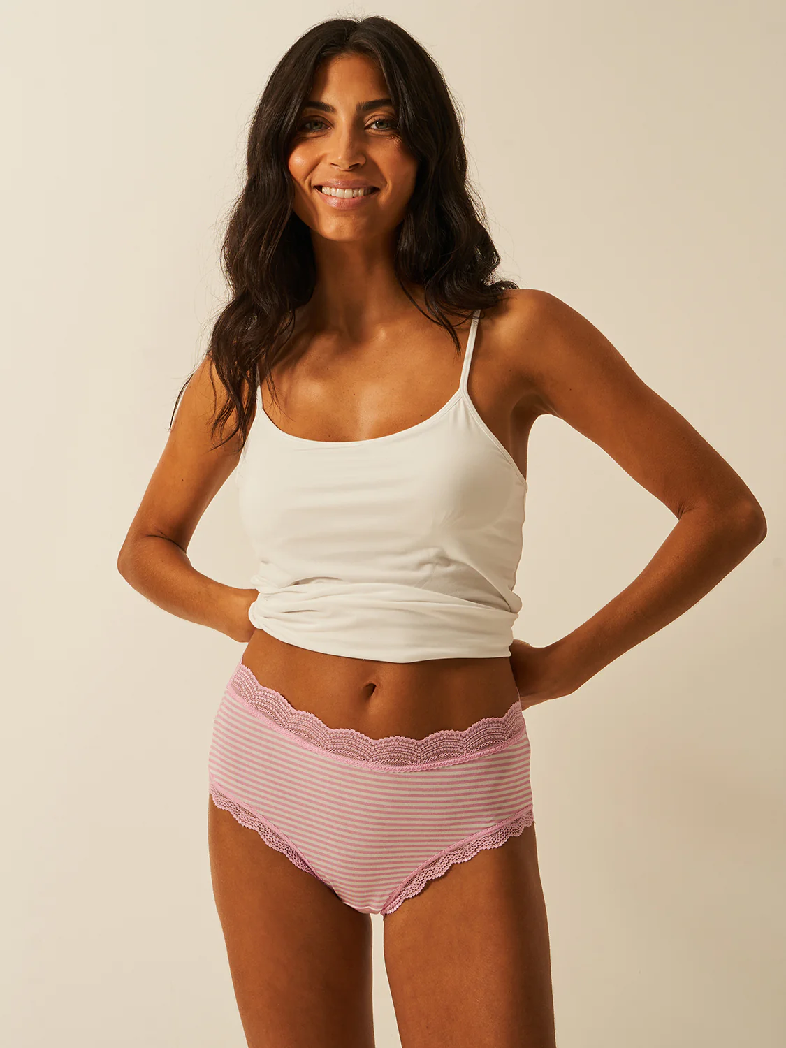 High Rise Knicker Four Pack - Spots & Stripes - Image 6