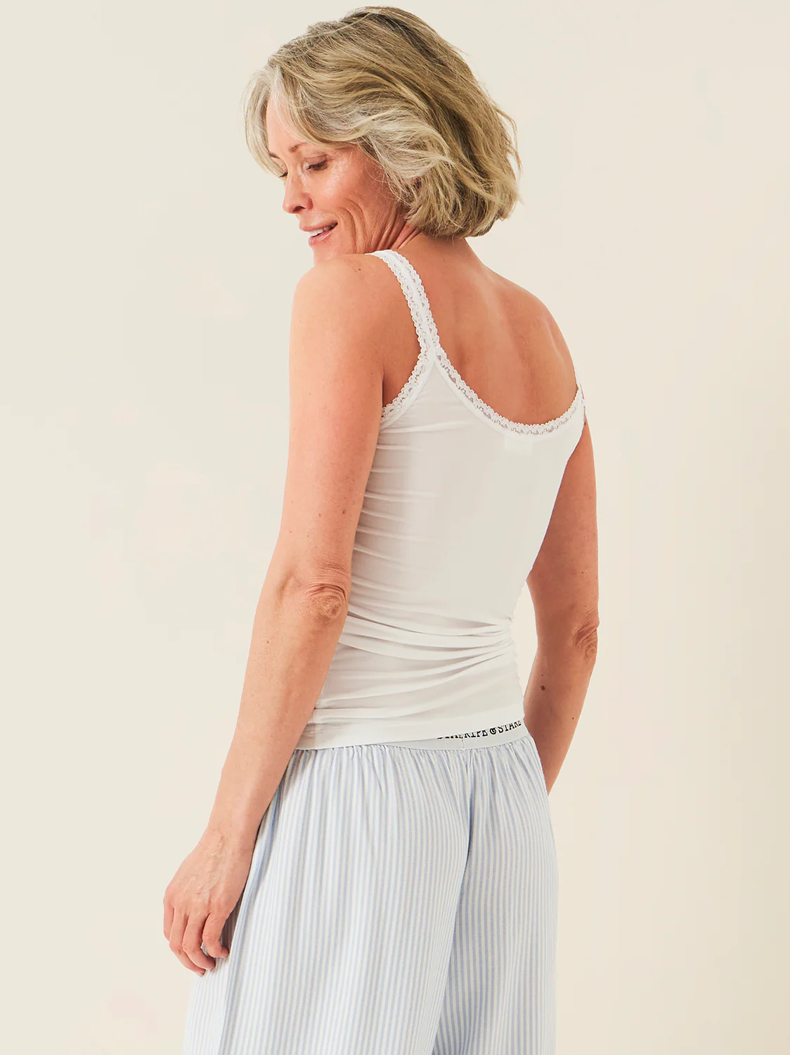Lace Cami - White - Image 9