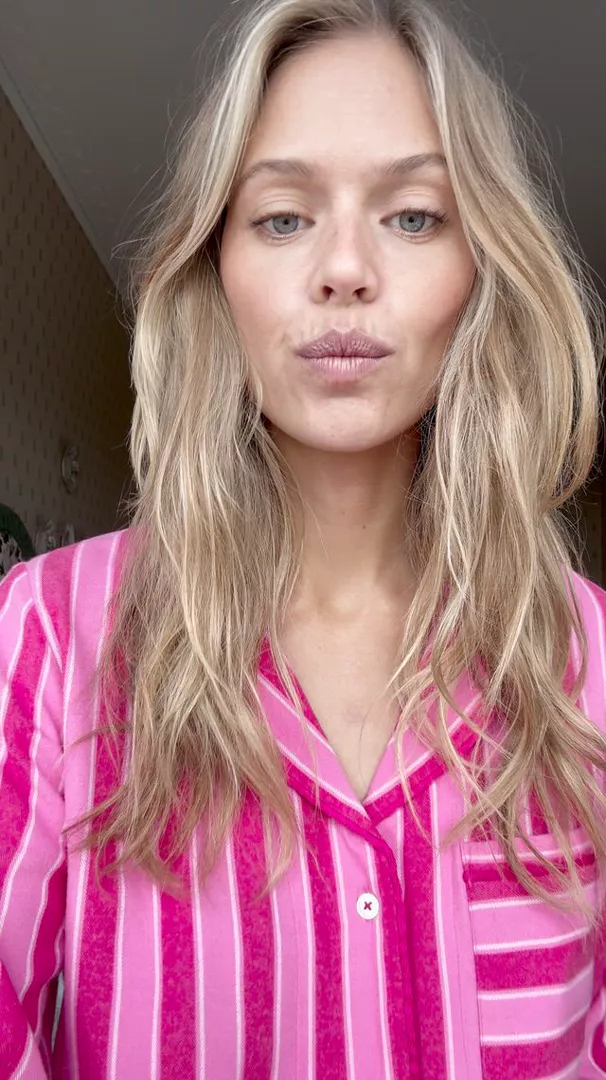Soft Brushed Woven Pyjama Top - Candy Pop Stripe - Image 2