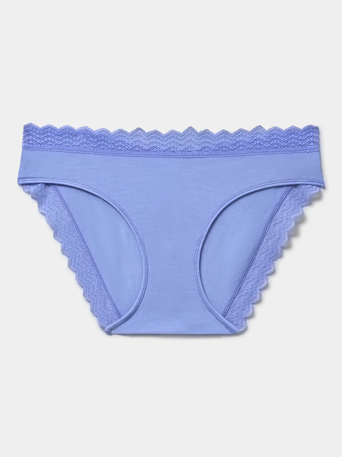 ZigZag Lace Original Knicker - Cornflower Blue - Image 5