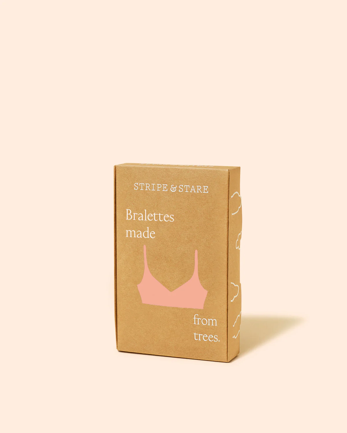 ZigZag Lace Triangle Bra - Peach Pop - Image 6